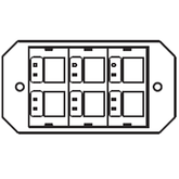 Legrand - Wiremold 8ACT6A Device Mounting Plate